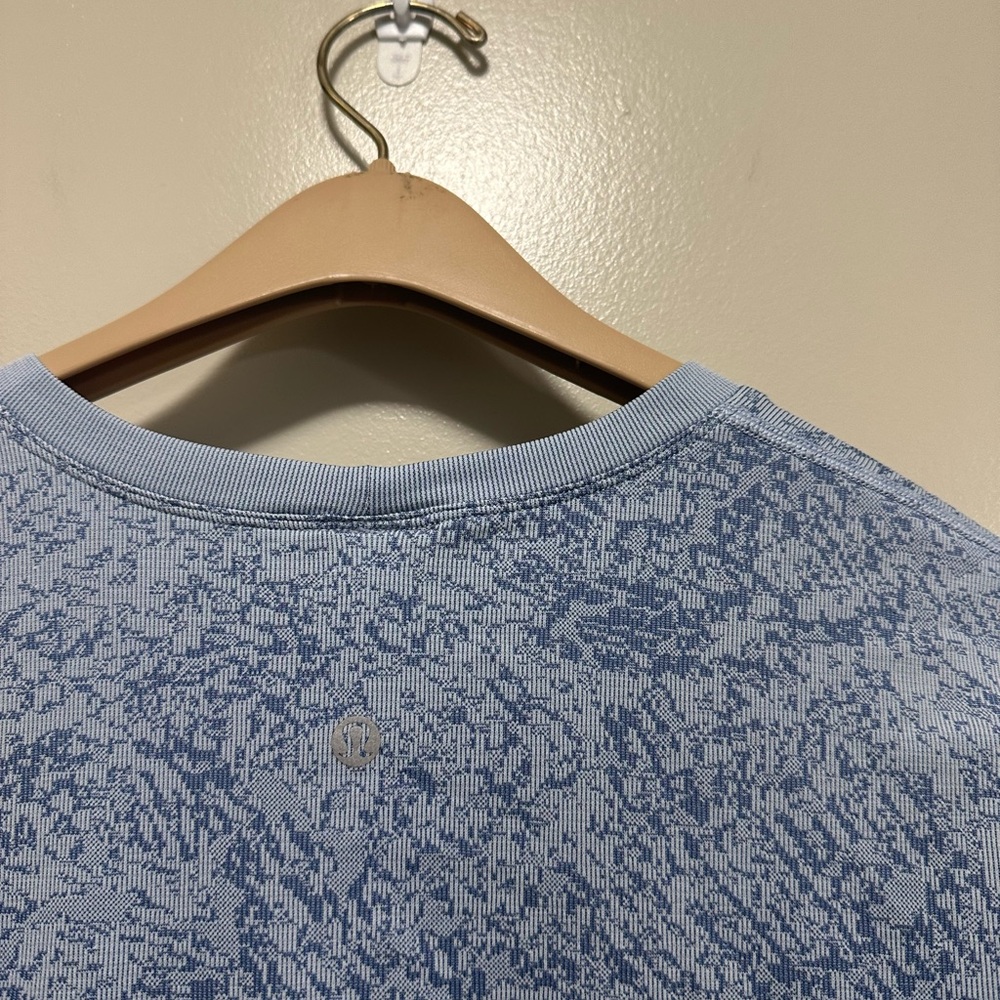Blue Lululemon Tee
